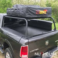Discover the convenience, comfort, and easy setup of hard shell roof top tent camping. Nutzo Rambox Series Expedition Truck Bed Rack Nuthouse Industries
