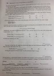 Savesave classification of chemical reactions key for later. Solved Experiment 21 Data And Calculations Rates Of Chem Chegg Com