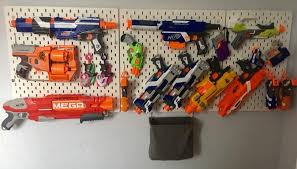 Great savings & free delivery / collection on many items. Mum Of Five Staying Sane Nerf Gun Storage Idea Solution Using The Ikea Skadis Pegboard Accessories