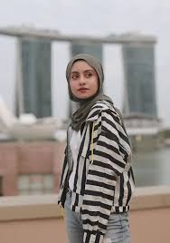 10 Pose Model Hijab Casual Kekinian Portalkuningan Com