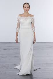 Off The Shoulder Lace Sheath Wedding Dress Dennis Basso Style 14150n Wedding Dresses Kleinfeld Fairy Wedding Dress Sheath Wedding Dress Lace