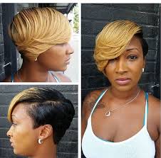 You can also see how these colors will last longer and look better when you pair them with some cuts. Meagan Good Blonde Pixie Cut Novocom Top