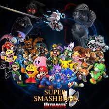 Super Smash Bros Ultimate Poster Smash Bros Super Smash Bros Nintendo Super Smash Bros