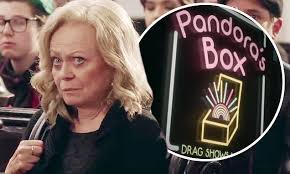 In it, she's seen keeping her cool after being shouted down by several. Dailymail Co Uk On Flipboard Jacki Weaver Inherits A Drag Bar From Her Gay Son In Stage Mother