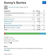 Buy nicotine salts, nicotine liquid, synthetic nicotine, pure nicotine, vegetable glycerin, and propylene glycol on sale from the best nicotine supplier. First Time Recipe Post Try It With Me Recipes E Liquid Recipes Forum