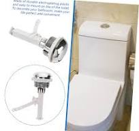 Mikikit 4 Pezzi Pulsante Di Scarico Del Water Pulsante Del Serbatoio  Dellacqua Del Water Pulsante Di Scarico Del Water Parti Di Ricambio Per Il  ...