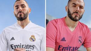 Secenmerch 2020/2021 new hazard no #7 real madrid away blue kids soccer jersey kit shorts socks set youth sizes. Real Madrid Unveil New 2020 21 Season Home And Away Kits As Com