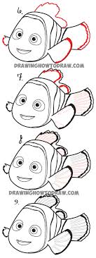 How To Draw Nemo From Disney S Finding Dory Step By Step Drawing Tutorial How To Draw Step By Step Drawing Tutorials How To Draw Nemo Step By Step Drawing Drawing Tutorial