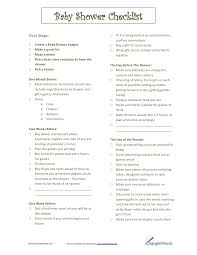 If the setting is a little more formal, consider using a wedding speech format. Free 7 Checklist Examples For Baby Showers In Pdf Examples