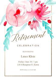 Feb 13, 2015 · when preparing for a retirement party it is important to give the invited guests ample time to rearrange their schedules and so be able to attend the event. Retirement Farewell Party Invitation Templates Free Greetings Island