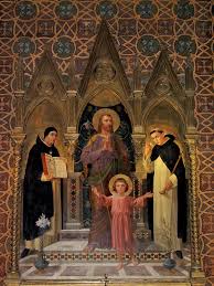 St Joseph S Altarpiece St Joseph Saint Thomas Aquinas Catholic Saints