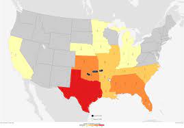 Map of the tornado alley area in the united states. Quiet March In Tornado Alley Noaa Climate Gov