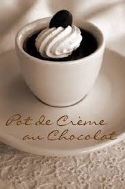 Petits Pot De Creme Au Chocolat Chocolat Recipe French Desserts Chocolate