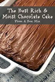 Are You Craving A Delicious Chocolate Cake This Is The Best Rich And Moist Chocolate Cake Moist Chocolate Cake Tasty Chocolate Cake Boxed Cake Mixes Recipes