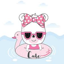 Teddy Clipart Templates PSD Design For Free Download