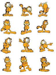 Garfield Standing Poses From Comics Garfield Cartoon Garfield Standing Poses
