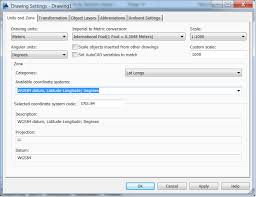 Vertical scale is not accessible here. How Do I Get The List Of Available Coordinate Systems In Autocad Civil 3d Infrastructure Modeling Devblog
