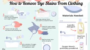 Either product should remove the color that ran onto the items. How To Remove Dye Stains From Clothes