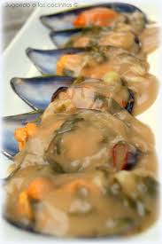 Resultado de búsqueda de mejillones en salsa. Jugando A Las Cocinitas Mejillones En Salsa Marinera Receta De Mejillones Salsa Marinera Cocinar Pescado