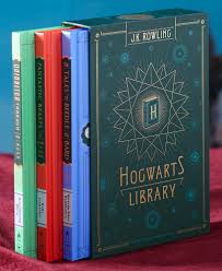 Hogwarts Library 3 Book Box Set Hogwarts Library Hogwarts Jk Rowling Books
