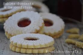 Sables Confitures Fondants Faciles Et Trop Bons Le Monde Culinaire De Samia Bouchenafa Recette Recette Gouter Patisserie Facile Sable Confiture
