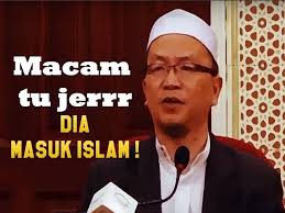 Macam Tu Jerrr Dia Masuk Islam! // Ustaz Nicholas Sylvester