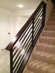 The arrangement of rails may be vertical or horizontal. Custom Made Horizontal Slat Railing By Wacoavenue Fabrication Custommade Com