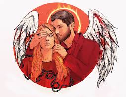 Lucifer Morningstar Sticker By Silviaflower White Background 3 X3 Lucifer Morningstar Lucifer Girls Cartoon Art