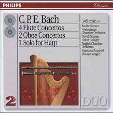 Allegro di molto song from the album carl philipp emanuel bach: Carl Philipp Emanuel Bach Aurele Nicolet Heinz Holliger Ursula Holliger Netherlands Chamber Orchestra English Chamber Orchestra David Zinman Raymond Leppard Rama Jucker 4 Flute Concertos 2 Oboe Concertos 1 Solo For Harp 1993 Cd Discogs