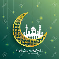 Hari raya vector png collections download alot of images for hari raya vector download free with high quality for designers. Hari Raya Greeting Card With Golden Crescent Moon And Mosque Royalty Free Cliparts Vectors And Stock Illustration Image 80257361