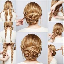 Double Braid Messy Low Bun For Thin Hair Natural Hair Styles Braids For Long Hair Chignon Hair
