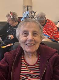 Memory Care residents celebrating the New Year 2025!!