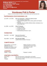 Exemple Cv Original Vendeuse Cv Anonyme En 2020 Cv Vendeur Exemple Cv Cv Classique