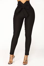 Knot Your Girl Pants Black Fashion Clothes Girls Pants