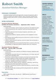 A kitchen manager oversees the food prep and service in the kitchen of a restaurant or food service area. Assistant Kitchen Manager Resume Samples Qwikresume