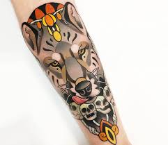3.3d animal tattoos have their own charm and grace. Wolf Tattoo By Yeray Perez Photo 30463