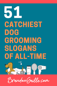 Check spelling or type a new query. 51 Catchy Dog Grooming Slogans And Good Taglines Brandongaille Com