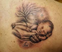 These tattoos represent the powerful bond shared by a father and his son. In Loving Memory Memorial R I P Tattoos Tatring