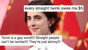 Straight people can apparently be twinks now - at least according to the  New York Times | PinkNews
