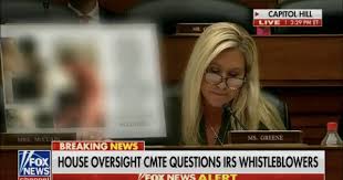 MeidasTouch on X: My god. Marjorie Taylor Greene on the House Floor just  showed nude photos of Hunter Biden engaging in sexual activities. This is a  textbook example of revenge porn. t.coYHFb61XpDr 