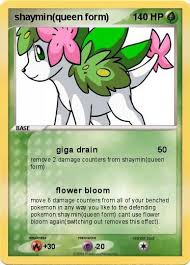 Join your favorite pokemon on an adventure! Pokemon Shaymin Queen Form