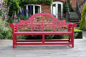 Painted Garden Benches A Perfect Finish Sloane Sons