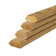 Concrete or wooden, offering a handrail provides protection and may be required. 2 In X 4 In X 6 Ft Pressure Treated Routed Hand Rail 4 Pack 206722 The Home Depot