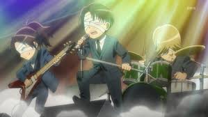 Tumblr is a place to express yourself, discover yourself, and bond over the stuff you love. Attack On Titan Junior High Levi Is Singing Omg Leviiii Fangirlmodeon Attack On Titan Attack On Titan Funny Junior High