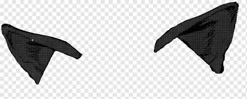 Bunny ears overlays transparent overlays tumblr tumblr png. Catgirl Ear Anime Anteater Angle People Black Png Pngwing