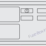 The Location Of The Fuses In The Passenger Compartment Acura Mdx Yd2 2007 2013 Fuse Box Acura Mdx Acura