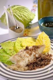 Une Recette De Cabillaud Au Chou Et Son Far Noir Au Micro Ondes Recette Alimentation Ble Noir Recette Far