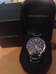 Der designer emporio armani begeistert seit jahrzehnten mit exklusiver italienischer mode. Emporio Armani Herrenchronograph In Silber Ar2448 De Watch Shop
