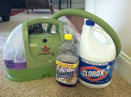 Fill The Tub With Fabuloso And Put In A Capful Of Bleach It Does A Way Better Job Spot Treati Carpet Shampooer Diy Cleaning Products Carpet Cleaner Homemade
