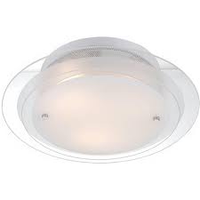 Maybe you would like to learn more about one of these? Possini Euro Design Modern Flush Mount Ceiling Light Fixture Chrome 15 3 4 Wide Clear Frosted 2 Tier Glass For Bedroom Bathroom Target